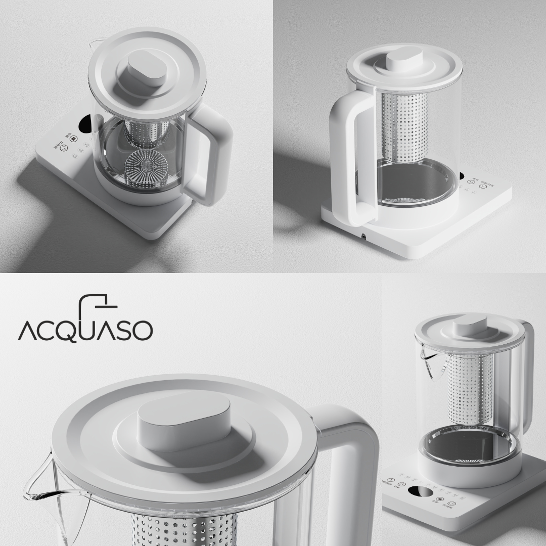 BoilPro Electric Kettle | 1.5L Glass Kettle with Auto Shut-Off & Boil-Dry Protection | 800W Fast Boiling Portable Kettle for Home, Office, Hotel