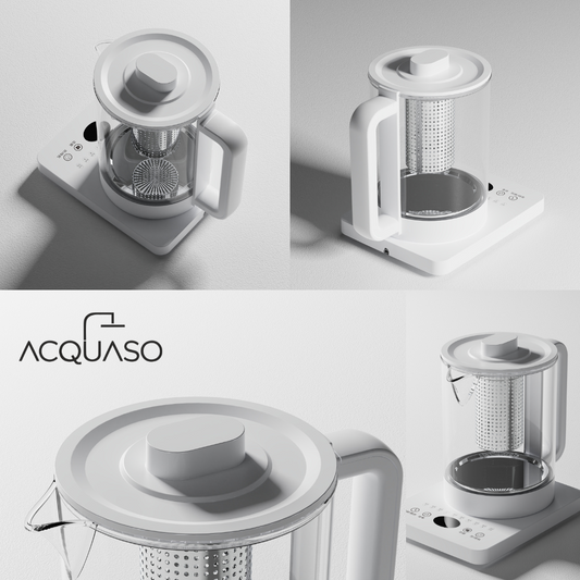 BoilPro Electric Kettle | 1.5L Glass Kettle with Auto Shut-Off & Boil-Dry Protection | 800W Fast Boiling Portable Kettle for Home, Office, Hotel