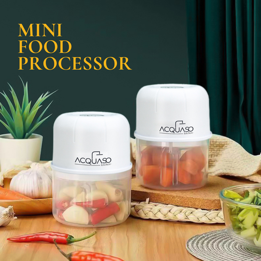 EDGE MINI Electric Chopper/ Rechargeable Food Processor/ Garlic Chopper/ Electric Automatic Vegetable & Fruit Chopper