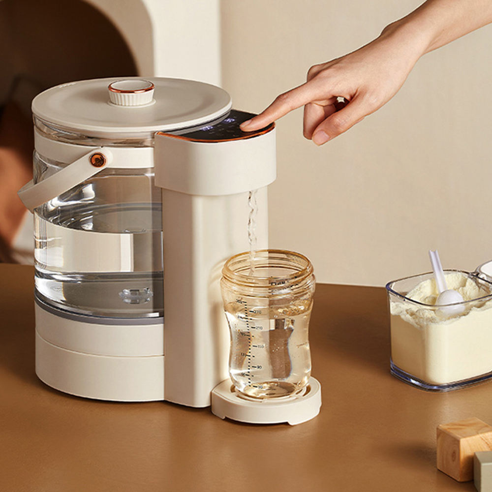 HydroServe Lite Smart Electric Kettle | 2.5L Instant Hot Water Dispenser | 1200W Fast Heating for Home, Hotel & Office | Compact Tabletop Water Heater