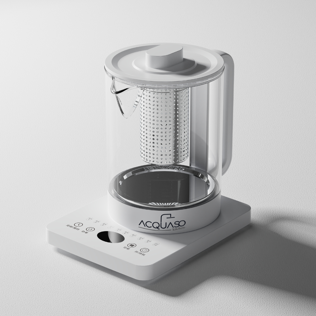 BoilPro Electric Kettle | 1.5L Glass Kettle with Auto Shut-Off & Boil-Dry Protection | 800W Fast Boiling Portable Kettle for Home, Office, Hotel