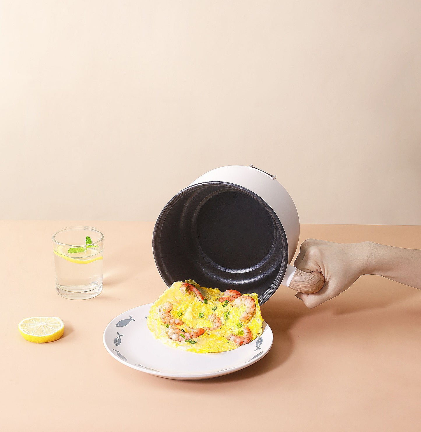 CURA Multipurpose Electric Cooker | 1.5L Non-Stick Ceramic Pot | Dual Power Modes (230W–600W) | Temperature Control | Microcomputer Control | Tempered Glass Lid | Ideal for Boiling, Frying, Simmering | 1-Year Warranty | Fulfilled by Acquaso