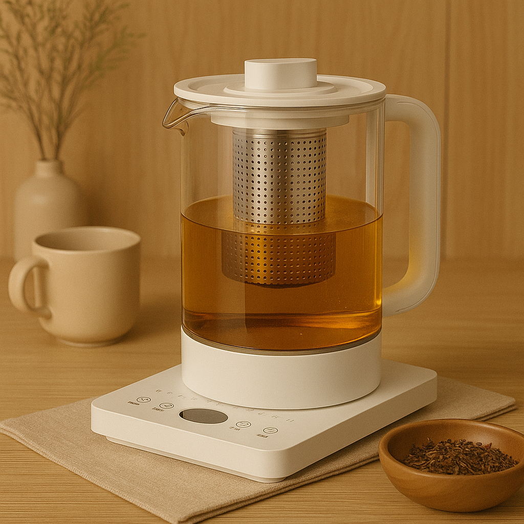 BoilPro Electric Kettle | 1.5L Glass Kettle with Auto Shut-Off & Boil-Dry Protection | 800W Fast Boiling Portable Kettle for Home, Office, Hotel