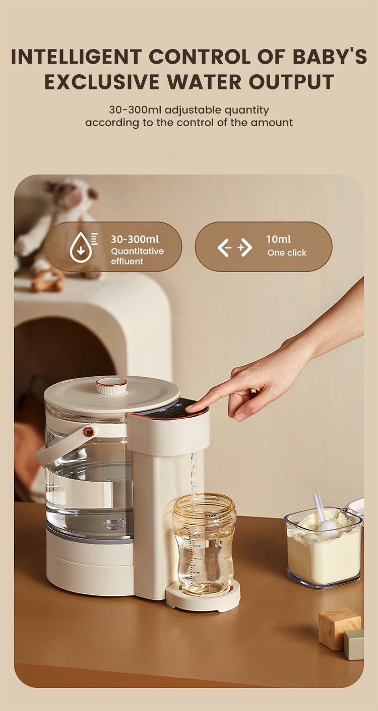 HydroServe Lite Smart Electric Kettle | 2.5L Instant Hot Water Dispenser | 1200W Fast Heating for Home, Hotel & Office | Compact Tabletop Water Heater