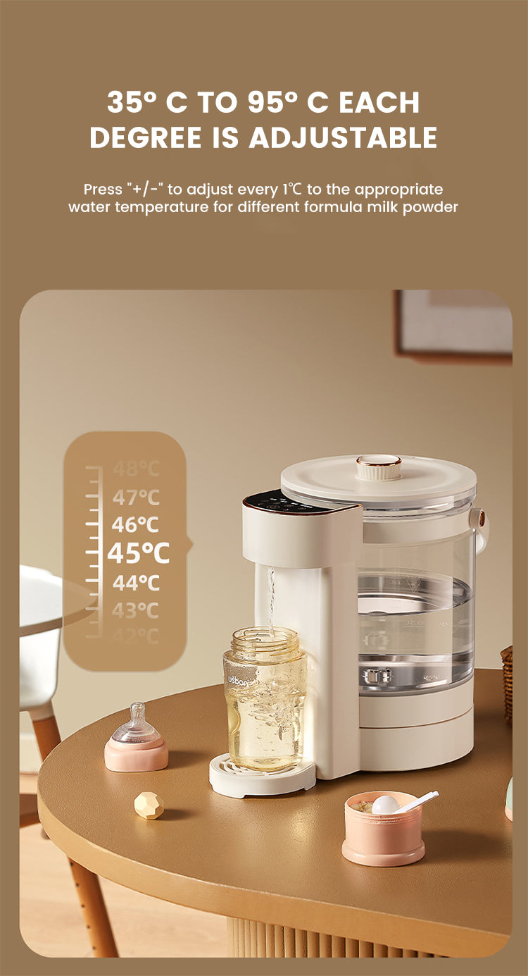 HydroServe Lite Smart Electric Kettle | 2.5L Instant Hot Water Dispenser | 1200W Fast Heating for Home, Hotel & Office | Compact Tabletop Water Heater